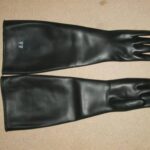 Paire de gants de sablage standard taille 9,5 - DUP SARL
